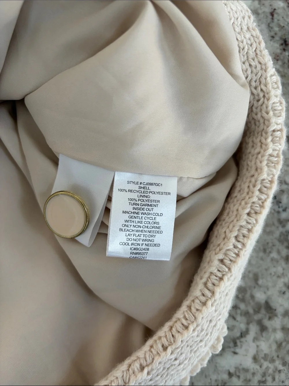 Evereve | Sanctuary Cozy Cardigan Boucle Jacket Size S NWT